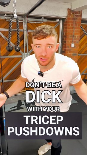 Proper Form for Tricep Pushdowns