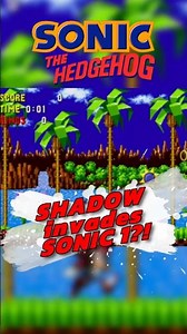Shadow the Hedgehog in Sonic 1?! Sega Genesis ROM HACK #nintendo #retro #gaming