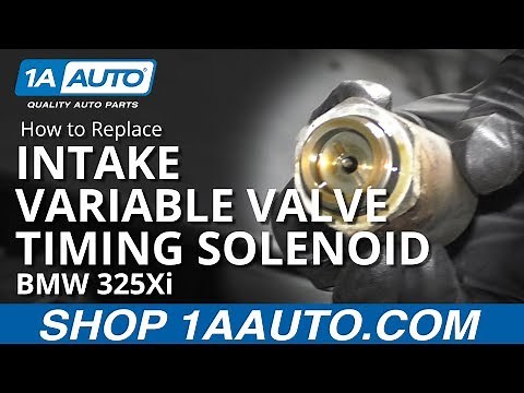 How to Replace Intake Variable Valve Timing Solenoid 01-05 BMW 325Xi