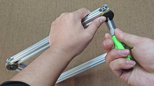 DIY Open Frame PC Chassis, Aluminum Computer Case, Supports ATX Motherboard, Excellent Cooling, Type-C Support