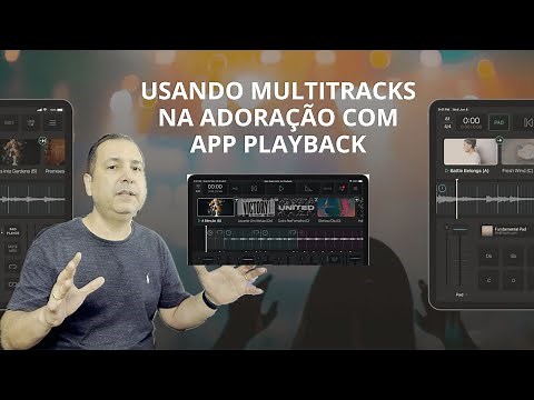USANDO MULTITRACKS NA ADORAÇÃO COM APLICATIVO PLAYBACK