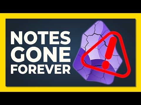 Never Lose a Note - Obsidian Sync and Backup Tactics