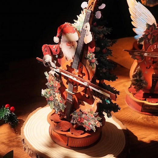 This Christmas, give a gift that sings. Our DIY Wooden Music Box Collection combines the joy of crafting with the warmth of holiday melody. Each kit lets you build your own music box — from the Christmas Cello to Melody Under the Mistletoe, every note and detail tells a festive story. 🎵 Easy to assemble — no glue needed 🎁 Thoughtful, heartwarming, and beautifully designed ✨ Made from eco-friendly natural wood Make this Christmas magical with a gift that inspires creativity and love. 👉 Christm