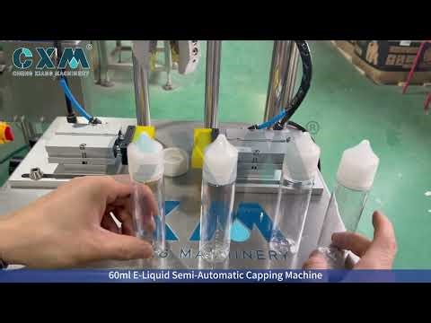 This Semi Automatic Capping Process Looks Effortless