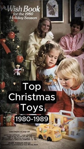 Part 4 - Top Christmas Toys 1980-1989 #christmas #nostalgia