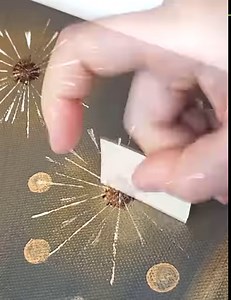 1.2M views · 11K reactions | How to paint Gold Dandelion seeds | MAY Art. | Facebook