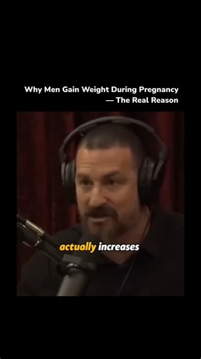 Bit Health Coin on Instagram: "Why Men Gain Weight During Pregnancy — The Real Reason It’s not “sympathy weight.” It’s biology. When men spend time around a pregnant partner, subtle cues — likely scent and pheromones — trigger hormonal shifts that encourage fat storage. Why? The body is preparing for what’s coming: less sleep, higher stress, and the energy demands of early parenting. This same response shows up in brooding birds. Turns out human dads aren’t that different — evolution prioritizes