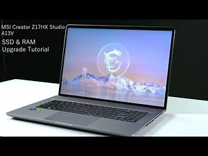 MSI Creator/CreatorPro Z17HX Studio A13V Series Upgrade Tutorial