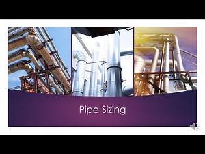 Pipe Sizing in Process Plants