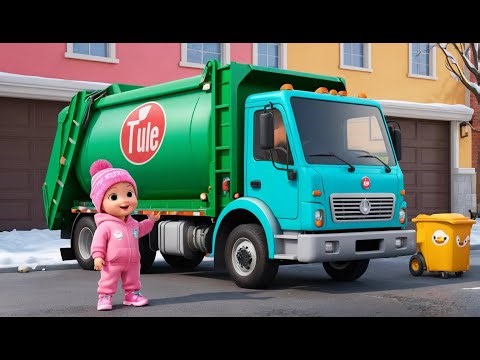 Garbage Truck New Year Clean Up | Fun New Year Learning Song for Kids