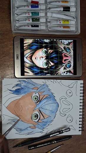 Inosuke Hashibira Pencil Art 🐗 | Demon Slayer Drawing #drawing #inosuke