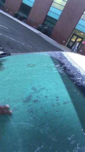 Cold in USA 🇺🇸 just left my morning shift to home .