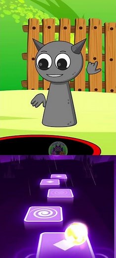 Gray Can’t Find His Phone! 📱😨 Sprunki Panic Mode | Tiles Hop Meme #shorts #tilesgop