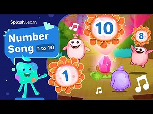 Fun Numbers Song for Kids - Learn to Count from 1 to 10 | SplashLearn Nursery Rhymes