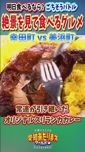 【幸田町vs美浜町】明日食べるなら？ごちそうバトル 絶景を見て食べるグルメ