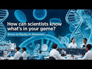 How can scientists know what's in your genome? Errors to Equity in Genomics