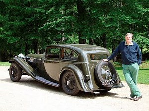 Edward Herrmann 1934 Alvis Speed 20 SB Two Door Saloon by Vanden Plas