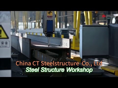 customized steel structure metal frame factory building design scheme
