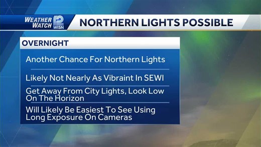 Can you see the northern lights in SE Wisconsin? Aurora borealis forecast