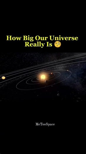 1.5M views · 25K reactions | How Big Our Universe Really Is 類 #space #science #facts #fact | MeToo | Facebook