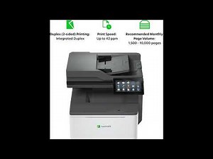 Lexmark CX635adwe Review: The Ultimate 42 PPM Security-First Color MFP!
