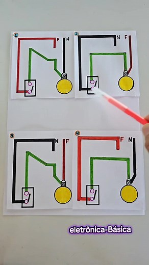 circuito elétrico simples para iniciantes. #conteúdoeducacional #ciencia
