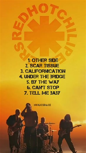Red Hot Chili Peppers #lagunostalgia #lagunostalgiabarat #niolicspace