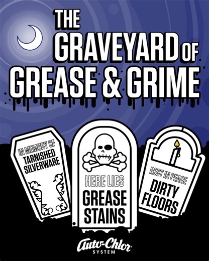 This Halloween, banish the ghosts of grease and grime from your kitchen with Auto-Chlor. Our comprehensive line of commercial cleaning products delivers everything you need for a spotless, safe, and sustainable operation: ✅ Quality products that work the first time ✅ Accurate dispensing for consistent results ✅ Expert advice from service professionals you can trust From foodservice and lodging to healthcare, our environmentally responsible chemistry helps you clean and sanitize every surface wit