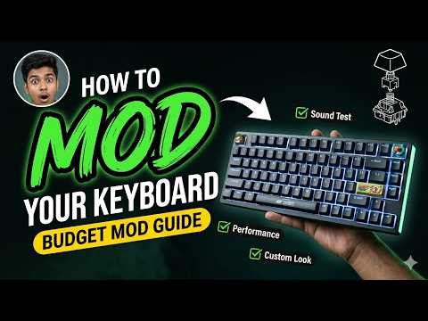 HOW TO MOD A KEYBOARD?? COMPLETE GUIDE FOR BEGGINER!