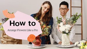 Etsy admin—and floristry expert—Sarah shows us how to create a floral arrangement using flowers you can find at your local supermarket, flower market, or right in your own backyard! Shop flower vases on Etsy: https://etsy.me/2DnNuFg | Etsy