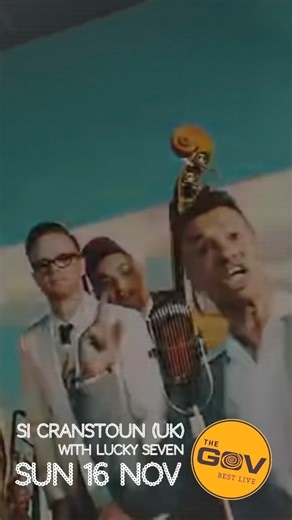 He’s got soul, style, and swagger — UK crooner Si Cranstoun is bringing his timeless charm and vintage rhythm to our stage this November. It'll be a fantastic night of toe-tapping tunes and pure feel-good energy. | The Gov