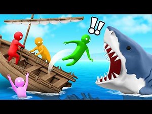 SURVIVE The Sinking Ship in Human Fall Flat...