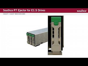Product demo Southco P7 ejector for e1 s drives Original