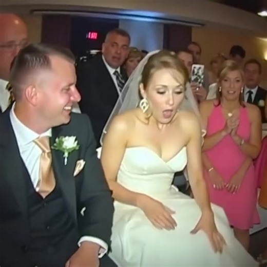 7.7K views · 11 reactions | At the wedding, something started moving under the bride's dress! The groom turned pale — and the guests gasped when they saw it… Watch [in comment] - Made with AI | Holy Cross Catholic Charismatic Renewal Ministry | Facebook