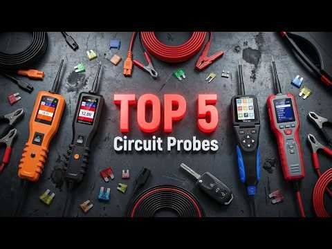 Top 5 Best Automotive Power Circuit Probe Testers 2026 | KZYEE vs VDIAGTOOL vs ANCEL