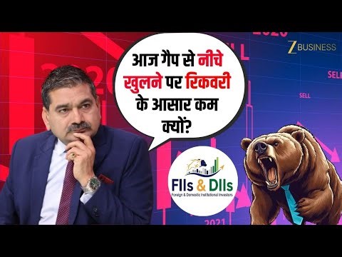 Gap-Down Opening Today: Why Recovery Chances Are Low? FII Selling Data Explained | Anil Singhvi