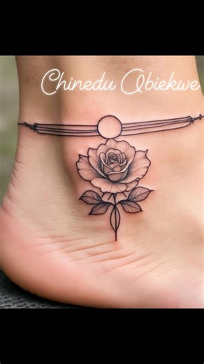 Ankle tattoo design ideas #goviral #fyp #tattooideas #goviralreels | Chinedu Obiekwe