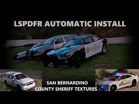 LSPDFR How to Install Sheriff & FIB Replacement packs by Captain14