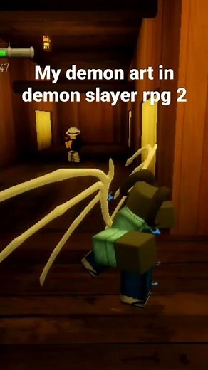 My demon art in demon slayer rpg 2