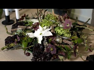 Juleblomster på grenbasis med Claus Dalby og Hanne Utoft