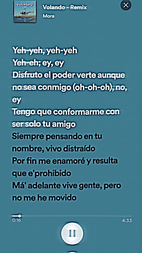 disfruto el poder verte aunq no se conmigo...💔#speedup #spotify #music #speedsongs #speed #song #mora