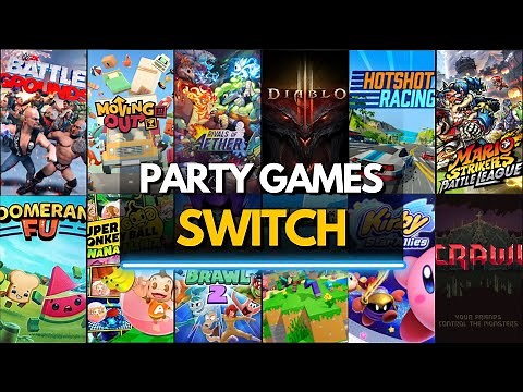 TOP 40 Best Nintendo Switch Party Games to Play With Friends!