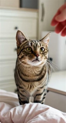 Oh my god He can really talk Listen to this tiny voice #kitten #cute #pets