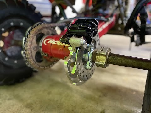 Putting a 450r Rear Brake Setup on the 400ex