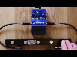DigiTech JamMan Solo XT Footswitch Mod (Store & Rec)