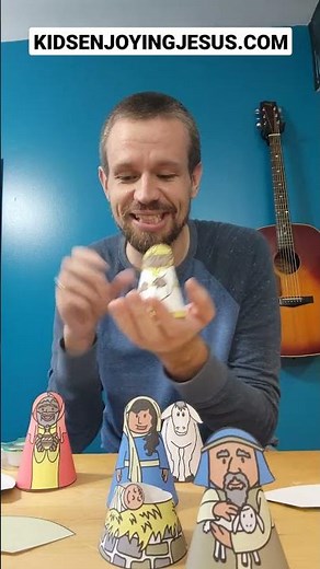 Free Printable Nativity Set for Kids