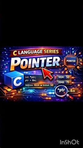Print Array Using Pointer #CProgramming#PointersInC#ArrayUsingPointer