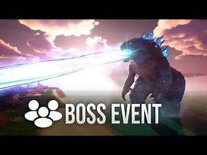 BOSS EVENT MAP FORTNITE CREATIVE - VAULT KEYCARD, DEFEAT GODZILLA BOSSFIGHT