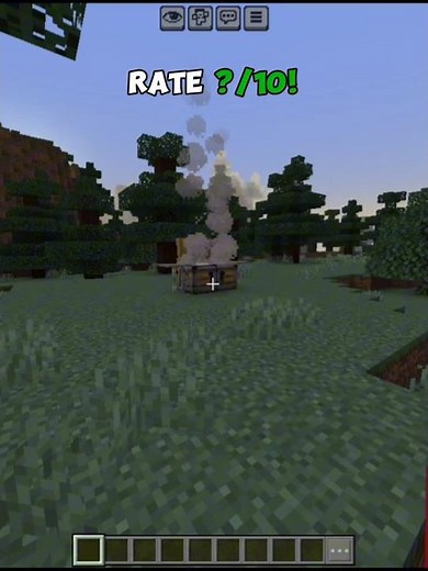 Minecraft Simple BBQ Grill!♨️ #shorts #minecraft