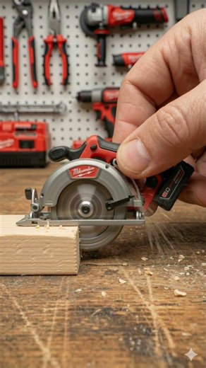 Mini Milwaukee Circular Saw 🔥 Power in 2 Inches | Tools Hit